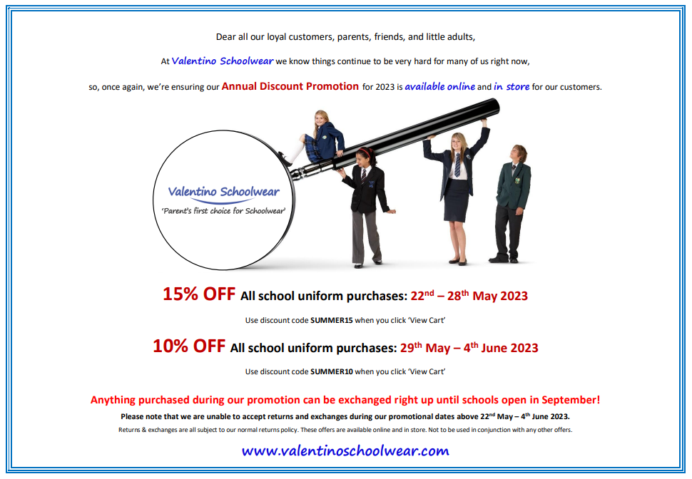 Broadwater School Valentino s